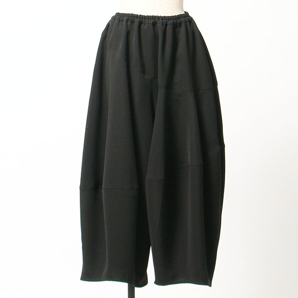 【10月予約商品】クロスジョーゼットコクーンパンツ ブラックフォーマル ブラックシリーズ 日本製（057-4492）