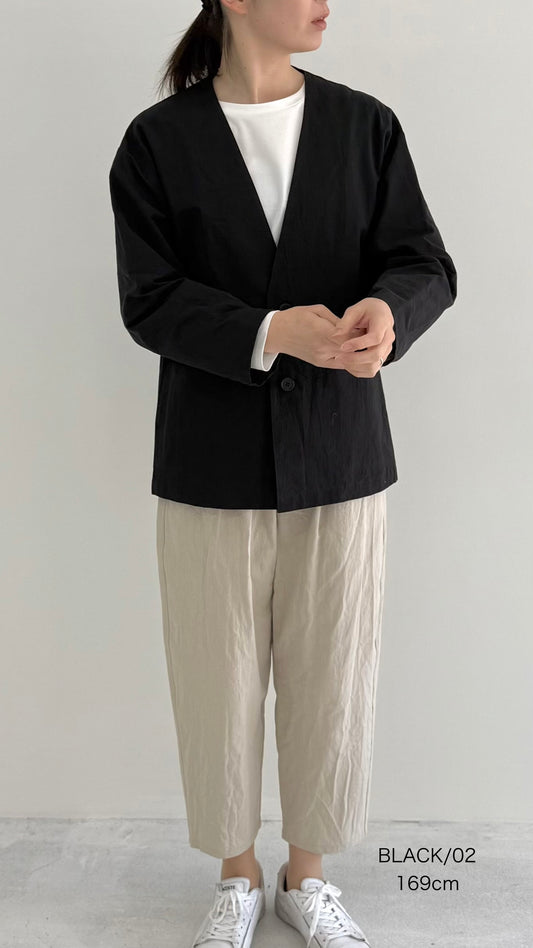 【OOOO】WASHIジャケット　[BLACK]