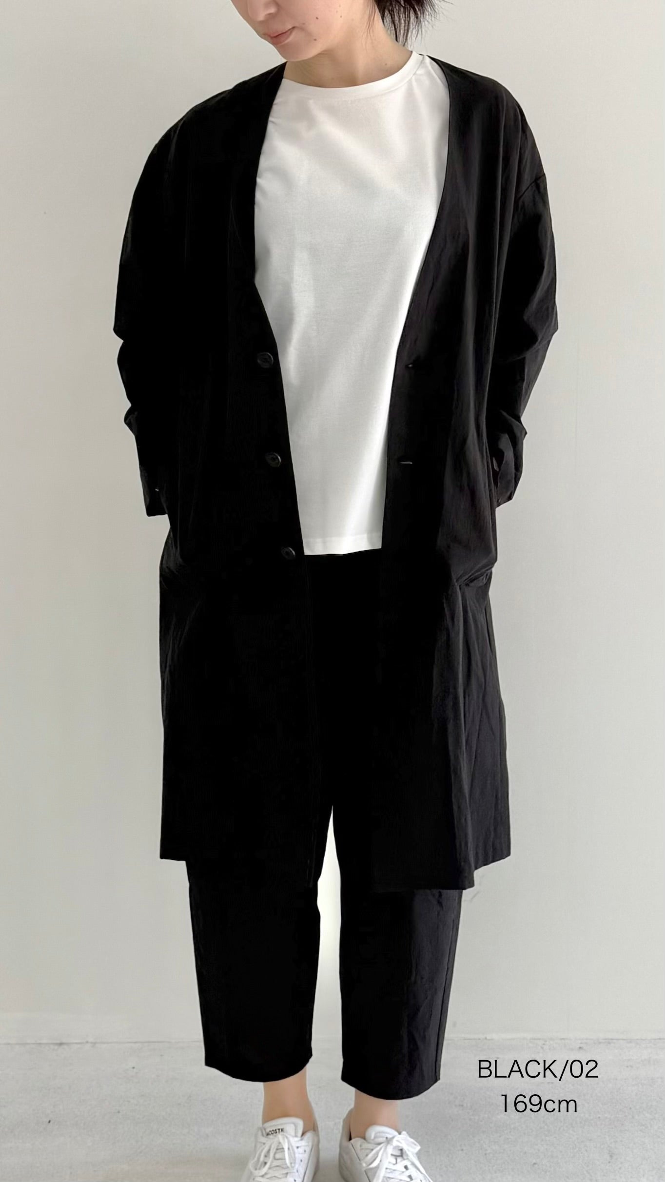 【OOOO】 WASHIバルーンパンツ　[BLACK]