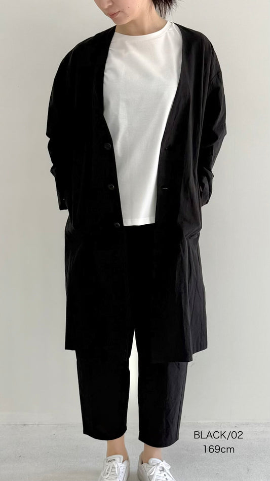 【OOOO】 WASHIバルーンパンツ　[BLACK]