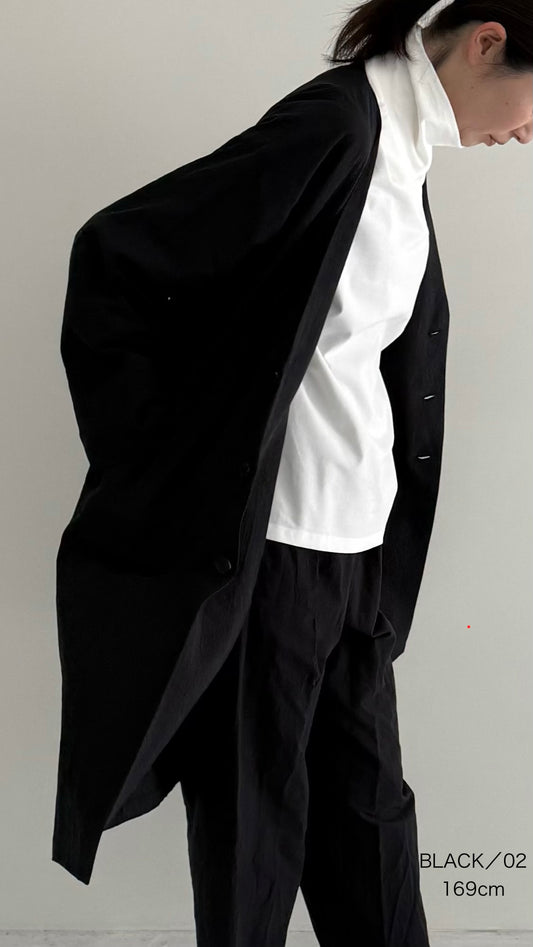【OOOO】 WASHIコート [BLACK]