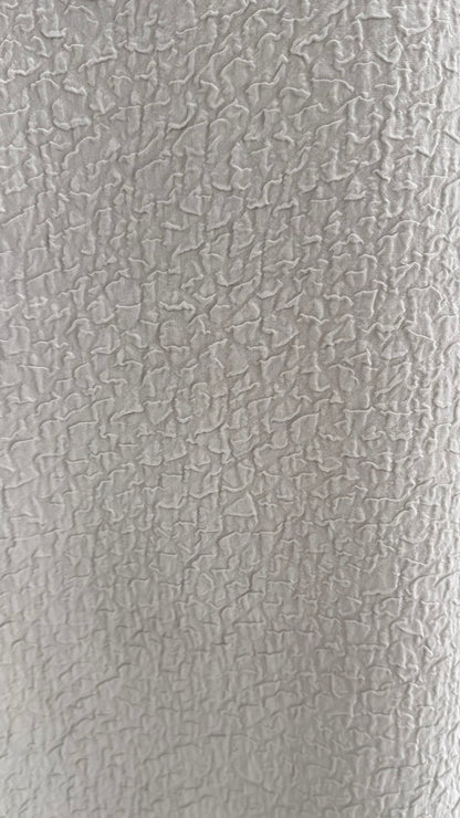 凹凸素材 ジャガード フレンチスリーブAラインワンピース 日本製(057-4982)