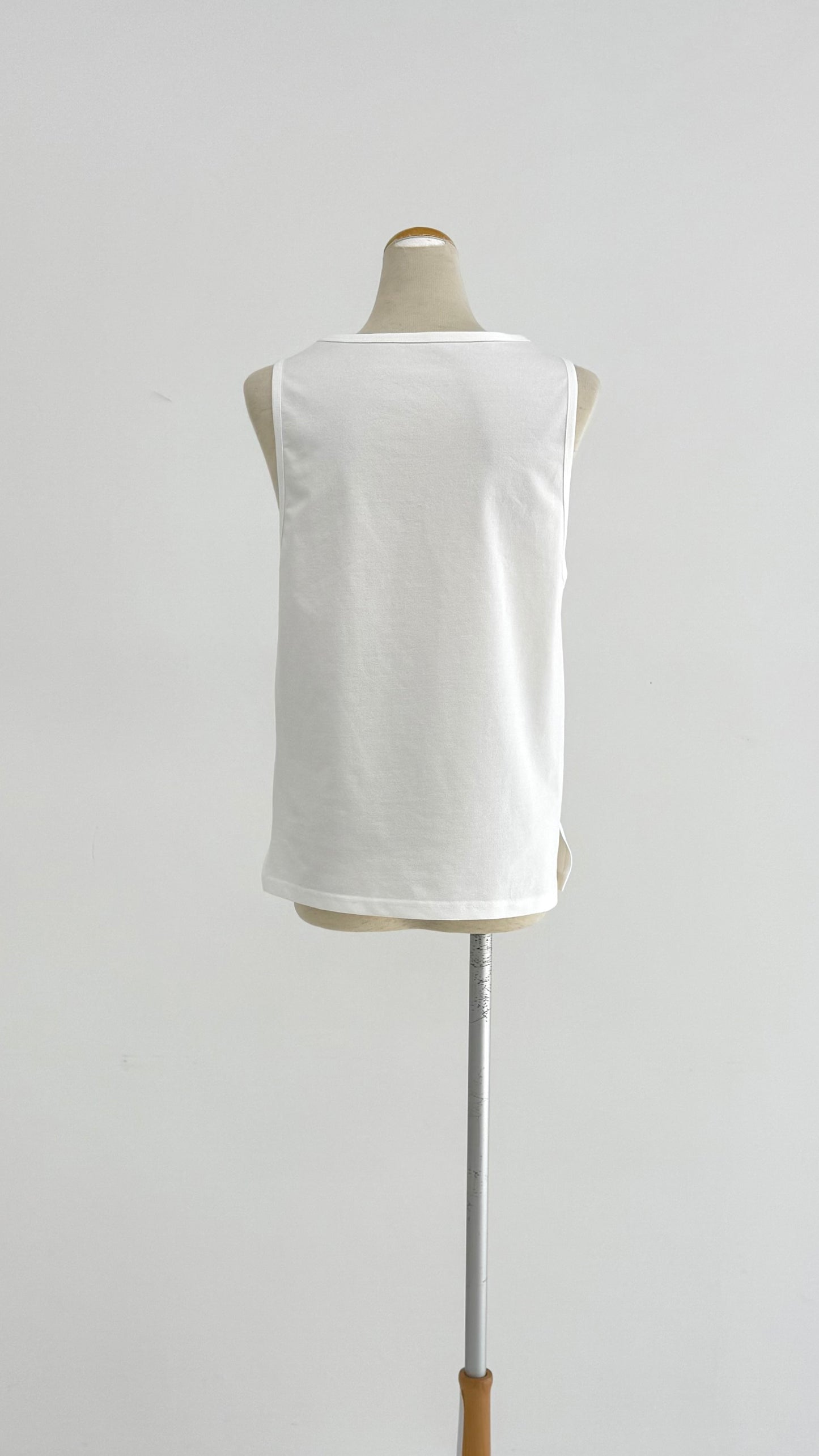 【OOOO】 WASHI タンクトップ　[WHITE]