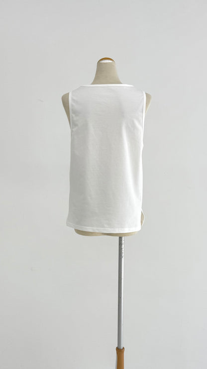 【OOOO】 WASHI タンクトップ　[WHITE]