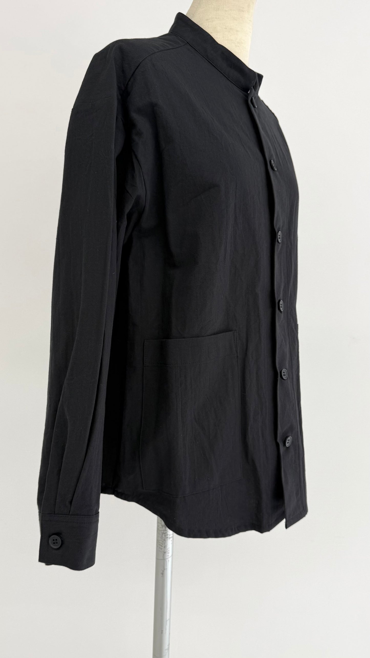 【OOOO】WASHIシャツ　[BLACK]