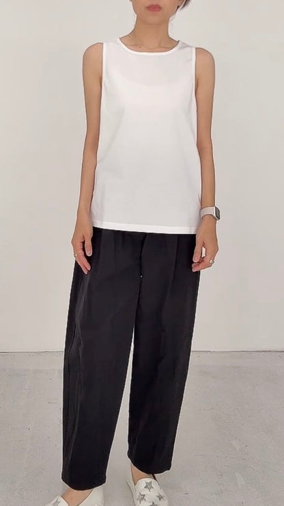 【OOOO】 WASHI タンクトップ　[WHITE]