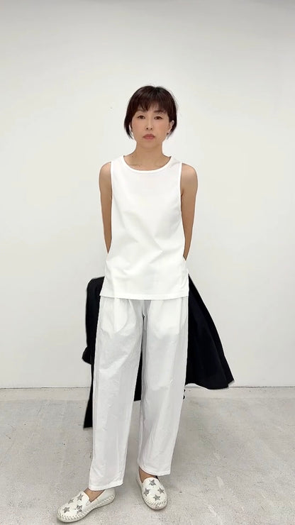 【OOOO】 WASHI タンクトップ　[WHITE]