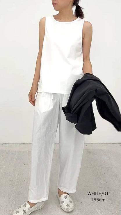 【OOOO】 WASHI タンクトップ　[WHITE]