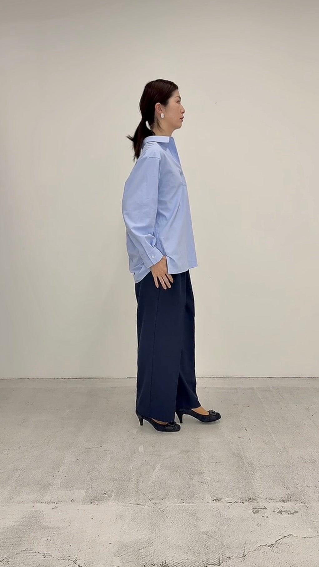 カジュアルオーバーシャツ　50%OFF 073-0307