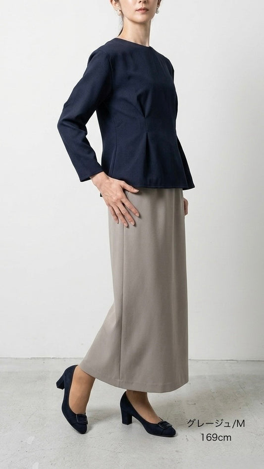 ウエストイージースカート　50%OFF 073-0305