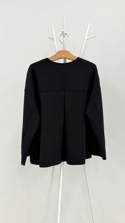 断ち切りダンボールニット ジャケット 065-3374