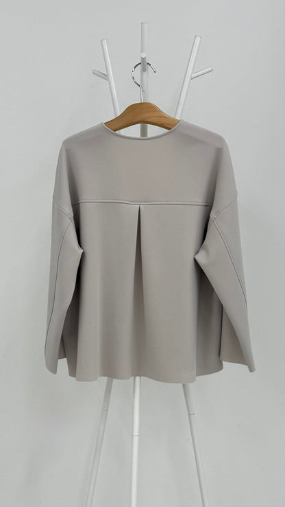 断ち切りダンボールニット ジャケット 065-3374