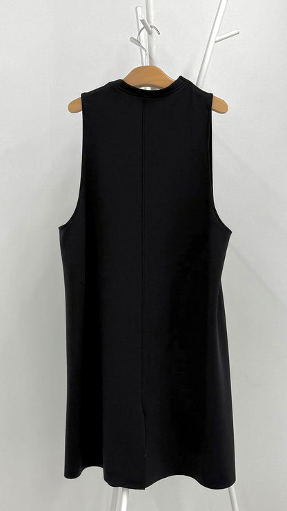 断ち切りダンボールニット ロングジレ 065-3371