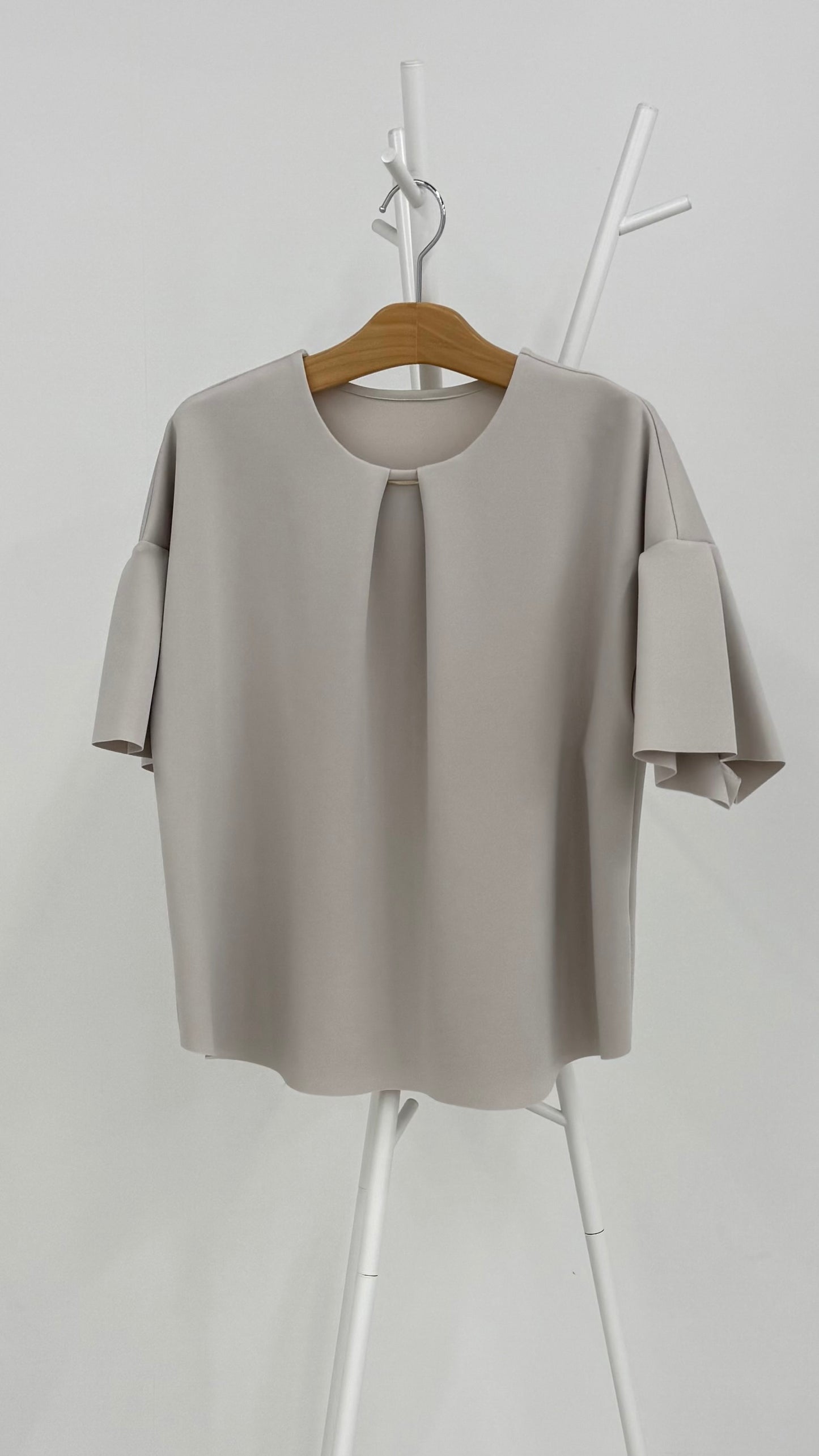 断ち切りダンボールニット ブラウス 065-3369